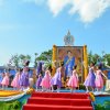 รำถวายพระพร งานเฉลิมพระเกียรติสมเด็จพระนางเจ้าฯ พระบรมราชินีนาถ เนื่องในโอกาสมหามงคลเฉลิมพระชนมพรรษา 7 รอบ 12 สิงหาคม 2559 10.08.59