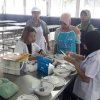 ตรวจความสะอาดโรงอาหาร อ.ว.ท. โดยสำนักงานเขตทุ่งครุ ปีการศึกษา 2560